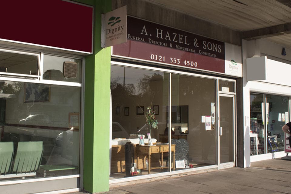 A Hazel & Sons Funeral Directors in Streetly, Sutton Coldfield