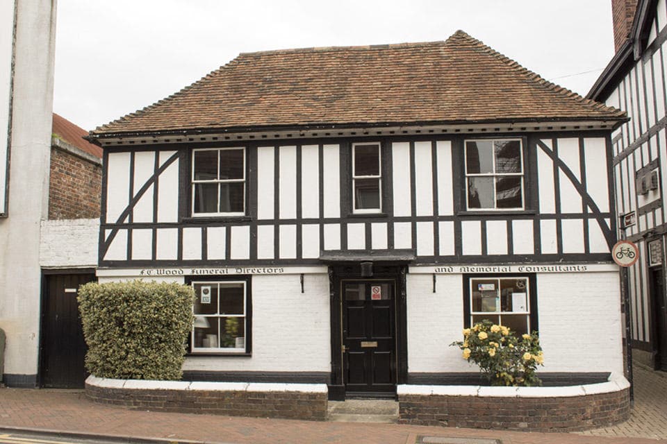 F C Wood Funeral Directors in Ashford, Kent.