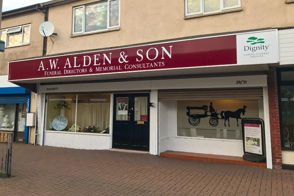A W Alden & Son Funeral Directors in Canvey Island