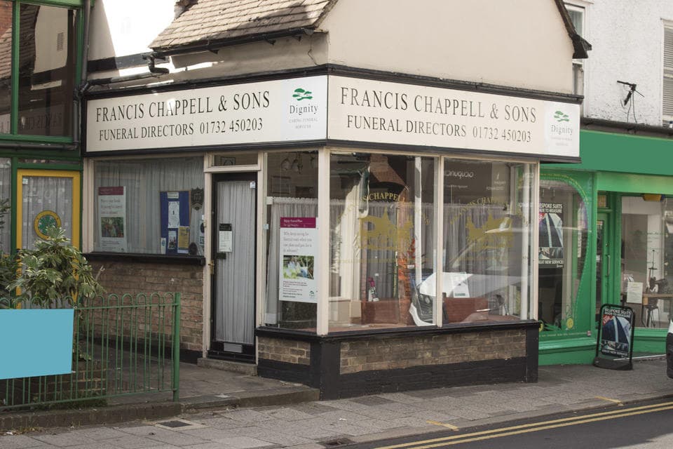 Francis Chappell & Sons Funeral Directors in Sevenoaks, Kent.
