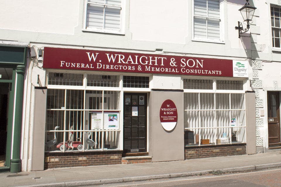 W Wraight & Son Funeral Directors in Emswort, Hampshire.