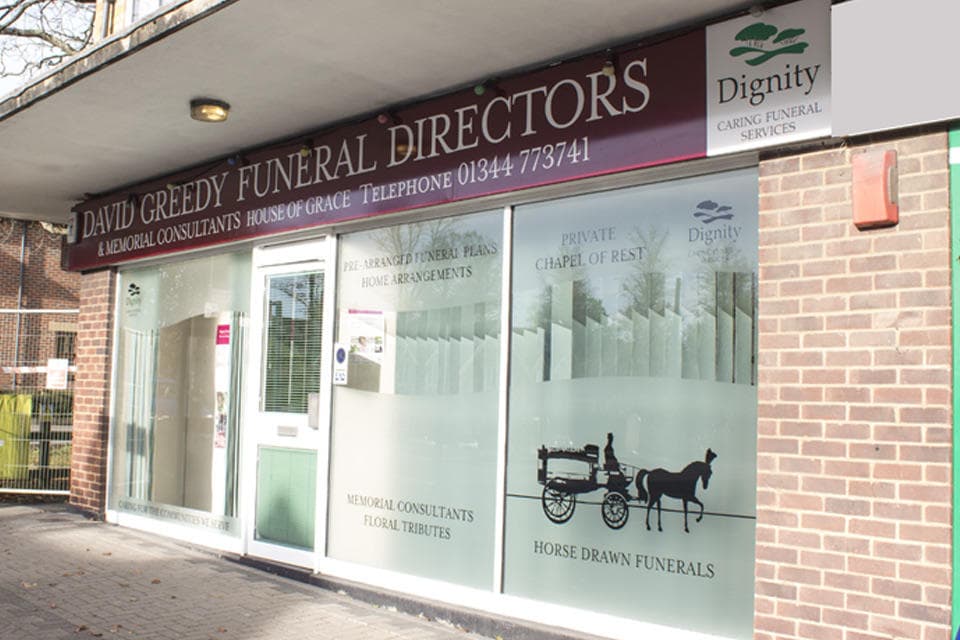David Greedy Funeral Directors in Crowthorne