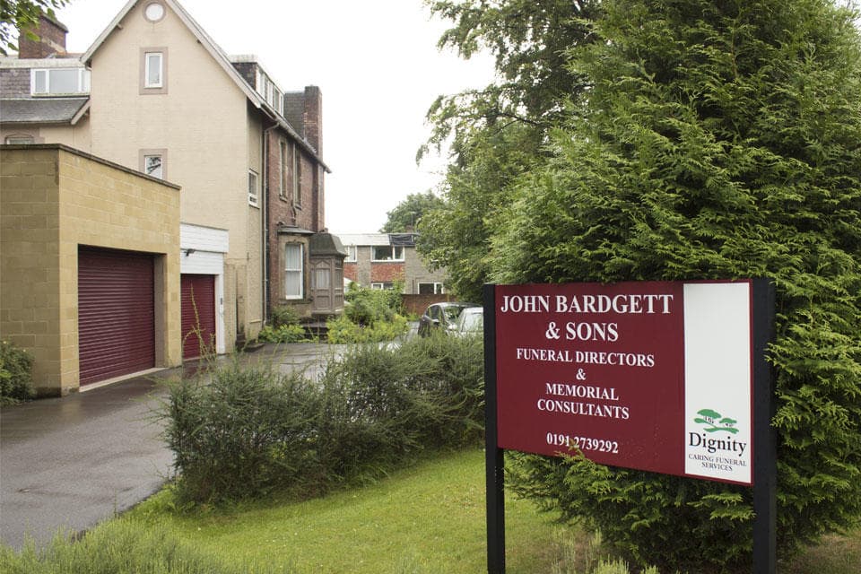 John Bardgett & Sons Funeral Directors in 571 Westgate Road, Newcastle Upon Tyne