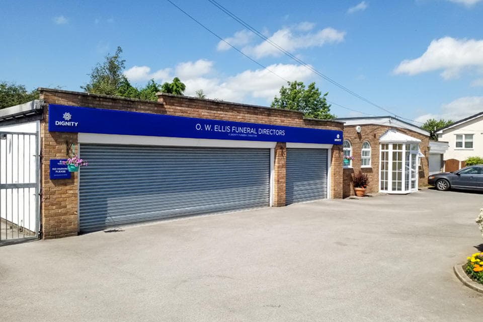 O. W. Ellis Funeral Directors in Deeside.