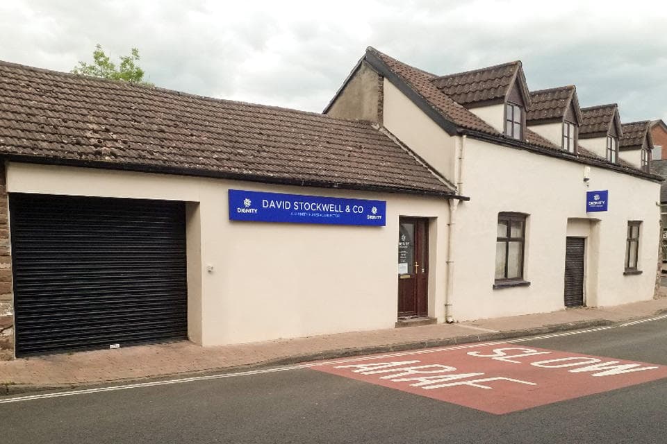 David Stockwell & Co Funeral Directors in Monmouth, Monmouthshire.