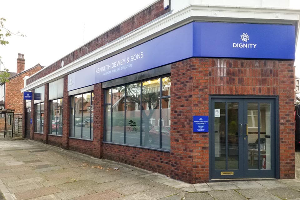 Kenneth Dewey & Sons Funeral Directors in Hale, Altrincham.