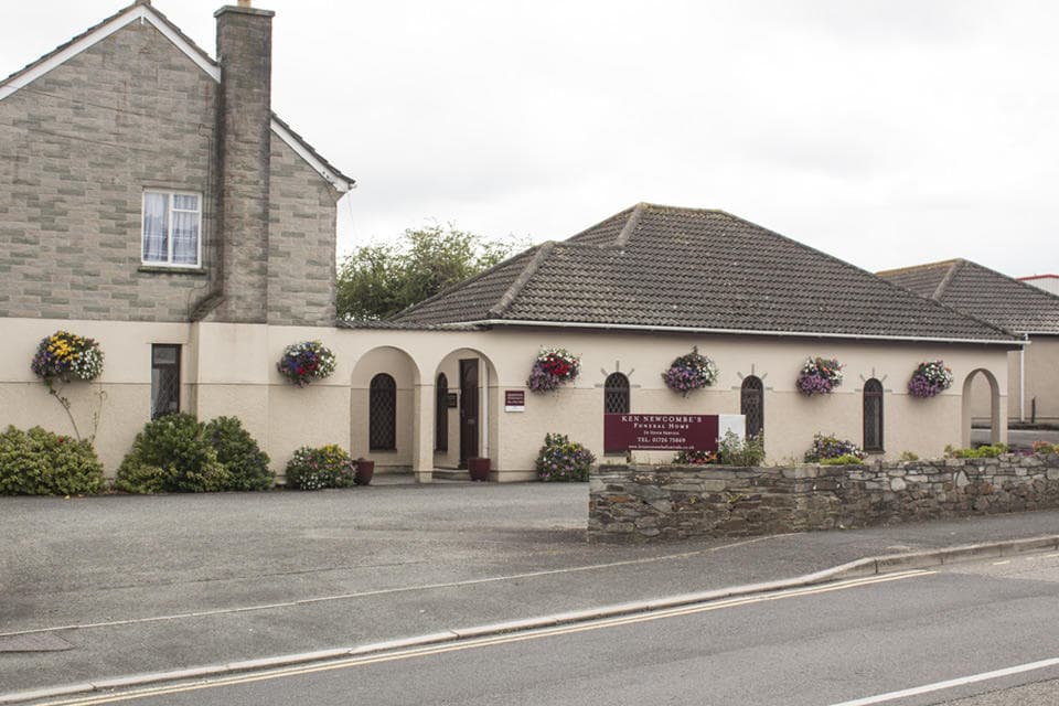 Ken Newcombe Funeral Directors in St Austell, Cornwall.