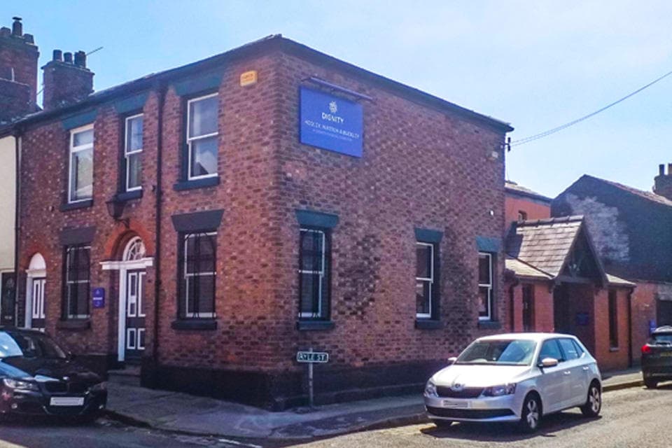 Hooley, Watson & Buckley Funeral Directors in Macclesfield, Cheshire.