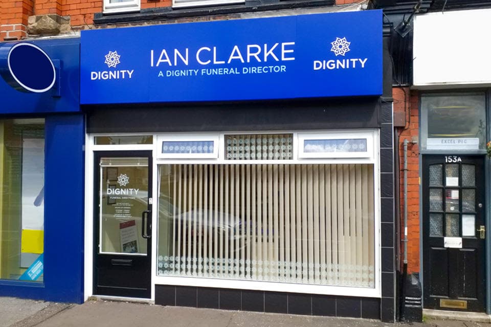 Ian Clarke Funeral Directors in Sale, Cheshire.