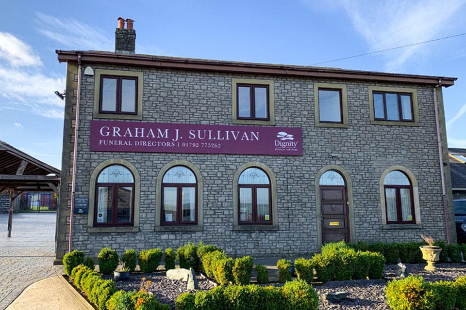 Graham J. Sullivan Funeral Directors in Morriston, Swansea.